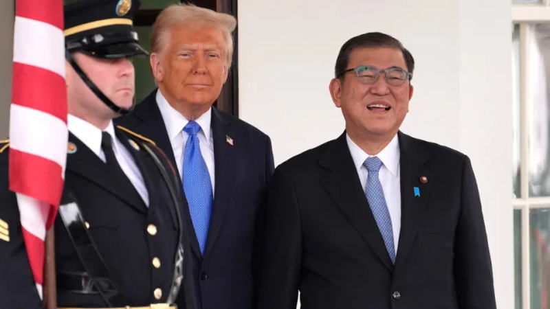 石破茂與特朗普通話后，日本成為第一個與美國啟動正式關(guān)稅談判的國家